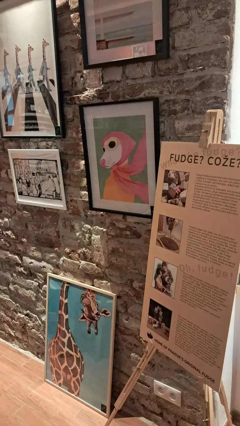 Hidden Giraffe café — Inside 2