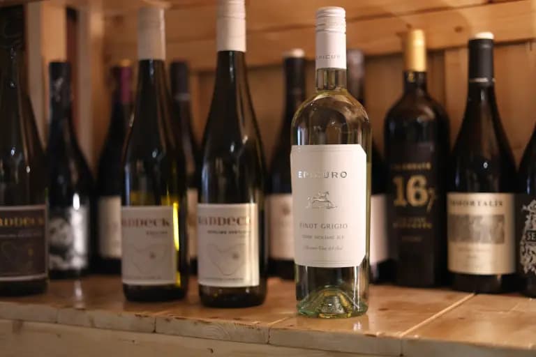 Hidden Giraffe café — Wine 2